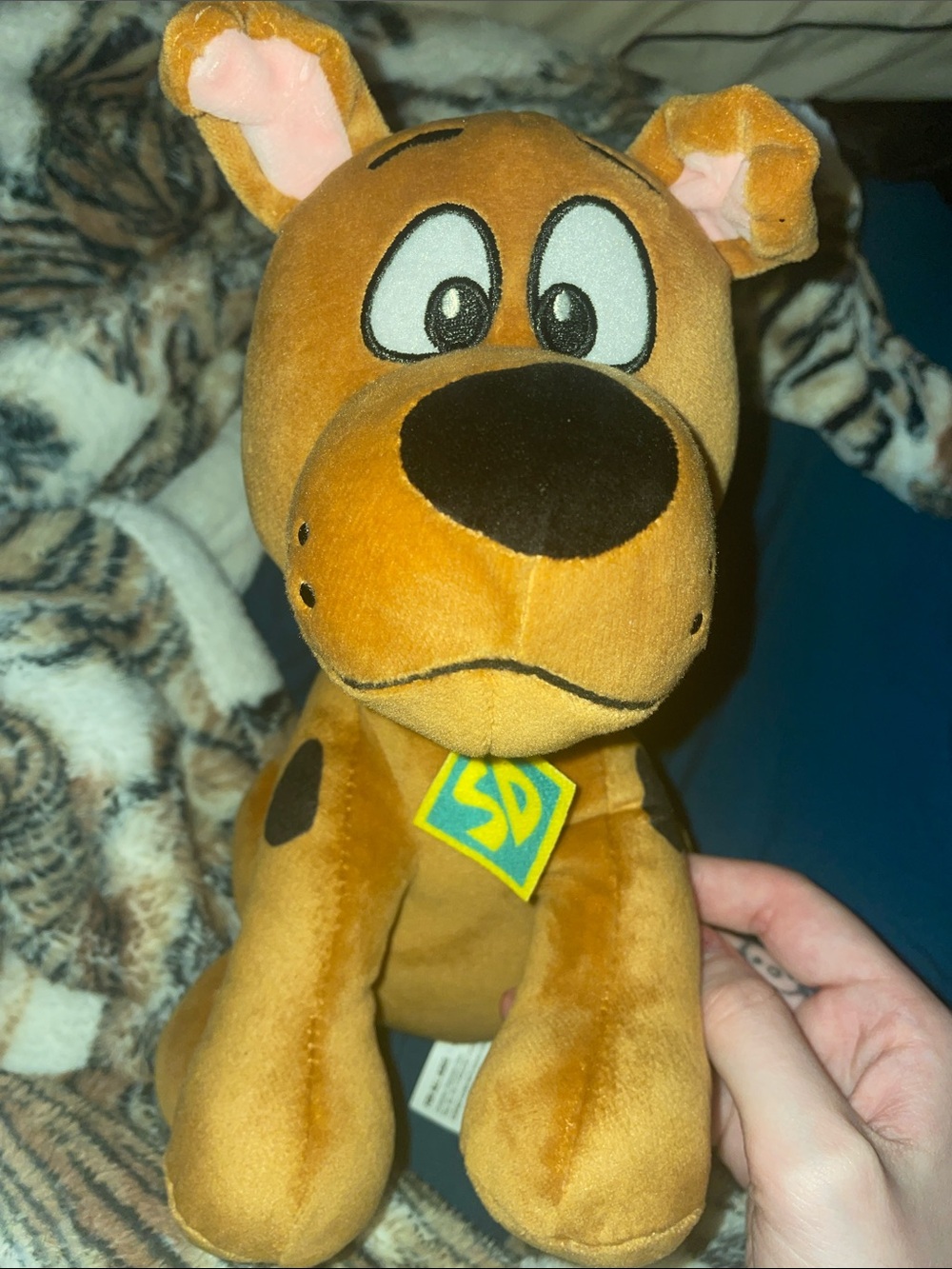 Authentic Warner brothers Scooby doo Plush Dog Toy - Brown